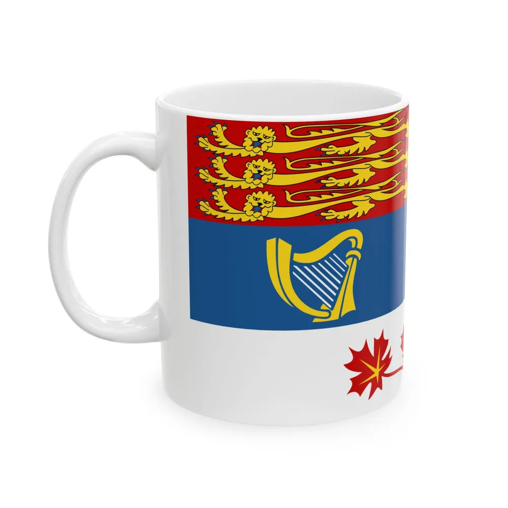 Royal Standard of Canada 1-2 (Canada) White Coffee Mug - Go Mug Yourself