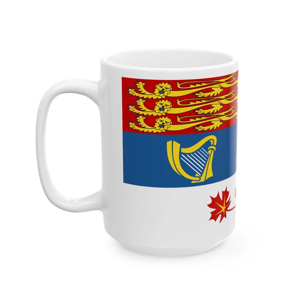 Royal Standard of Canada 1-2 (Canada) White Coffee Mug - Go Mug Yourself