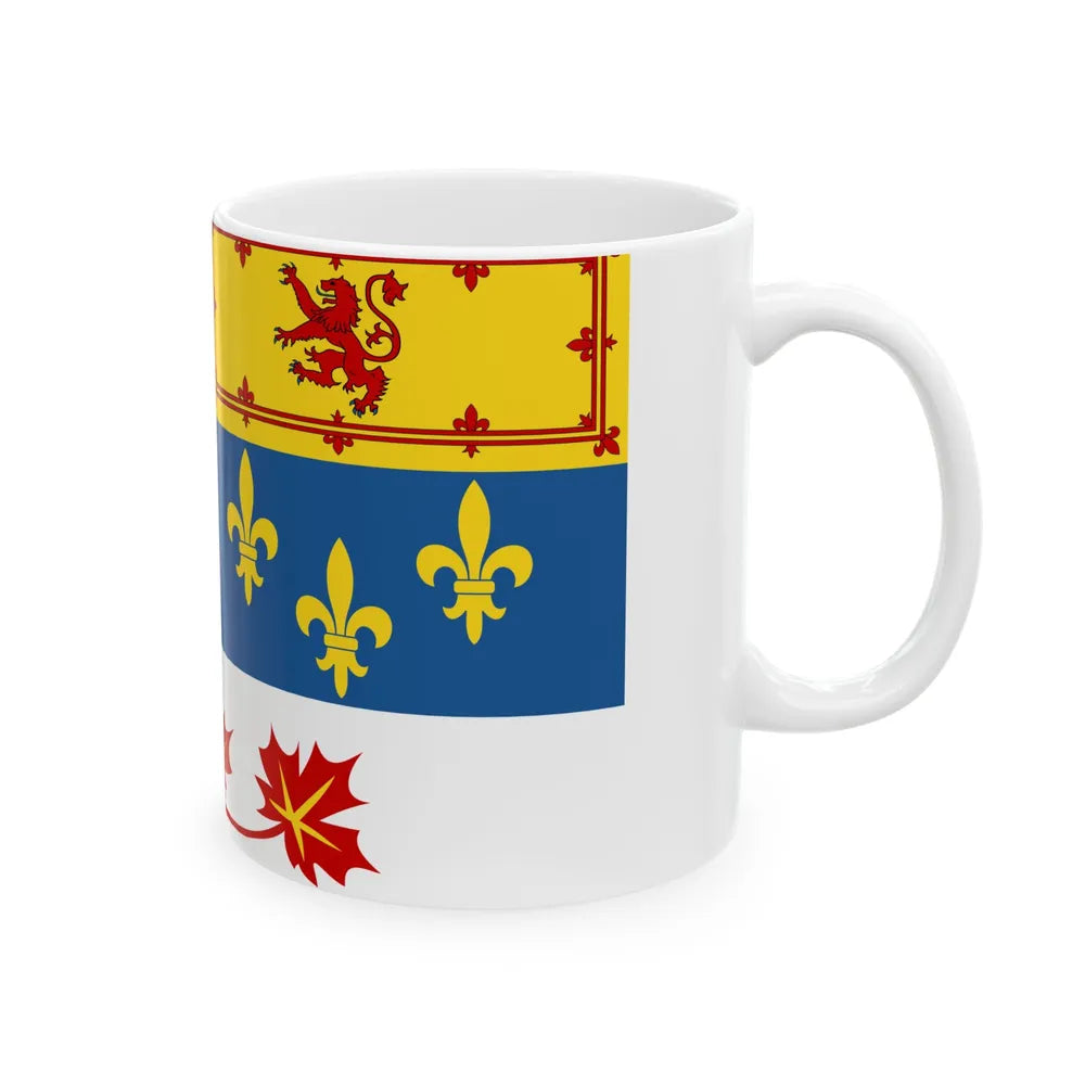 Royal Standard of Canada (Canada) White Coffee Mug - Go Mug Yourself
