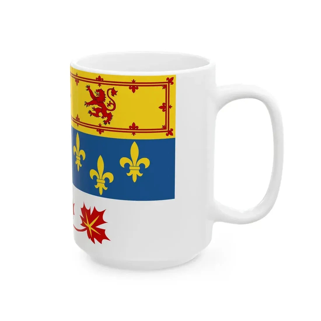 Royal Standard of Canada (Canada) White Coffee Mug - Go Mug Yourself