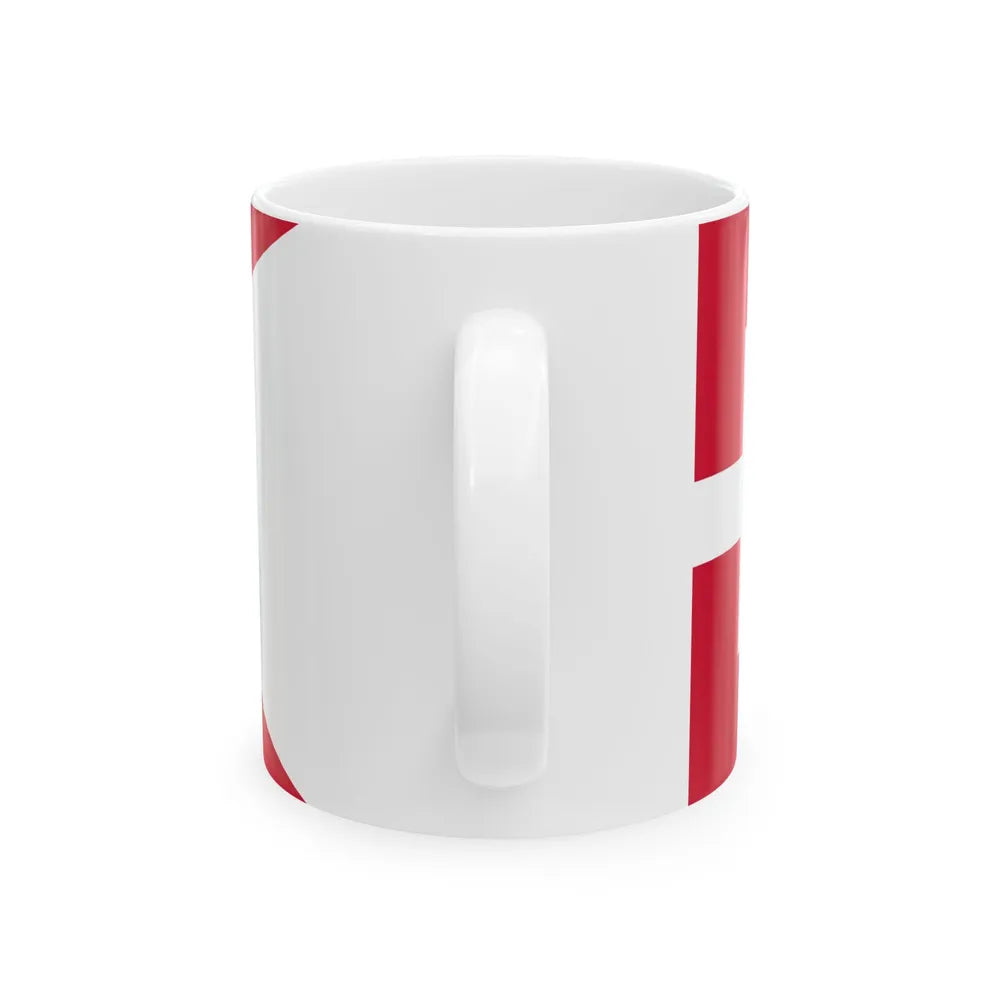 Royal Standard of Denmark 1819-1903 (Denmark) White Coffee Mug - Go Mug Yourself