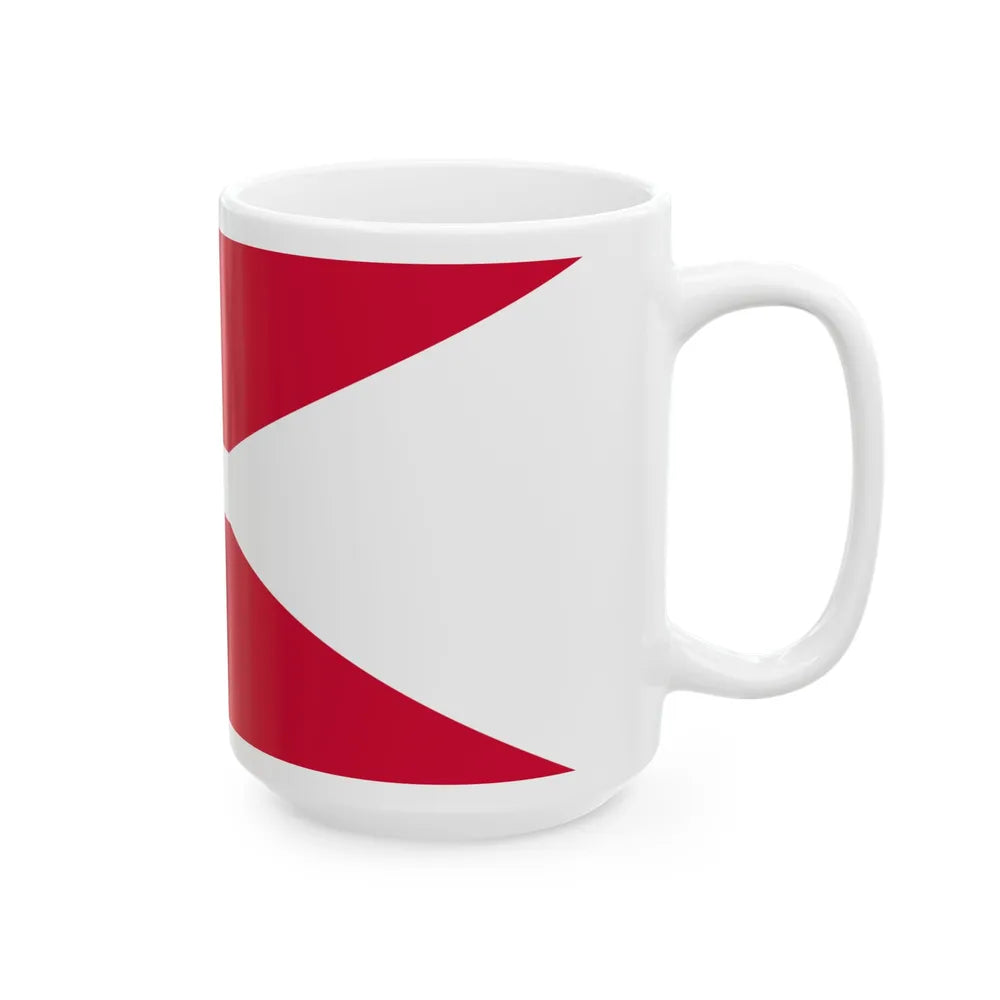 Royal Standard of Denmark 1819-1903 (Denmark) White Coffee Mug - Go Mug Yourself