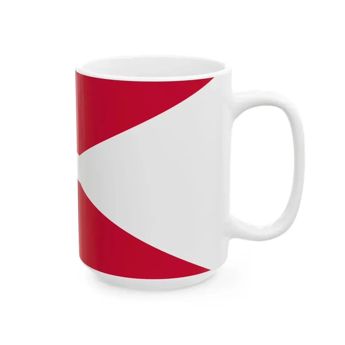 Royal Standard of Denmark 1903-1948 (Denmark) White Coffee Mug - Go Mug Yourself
