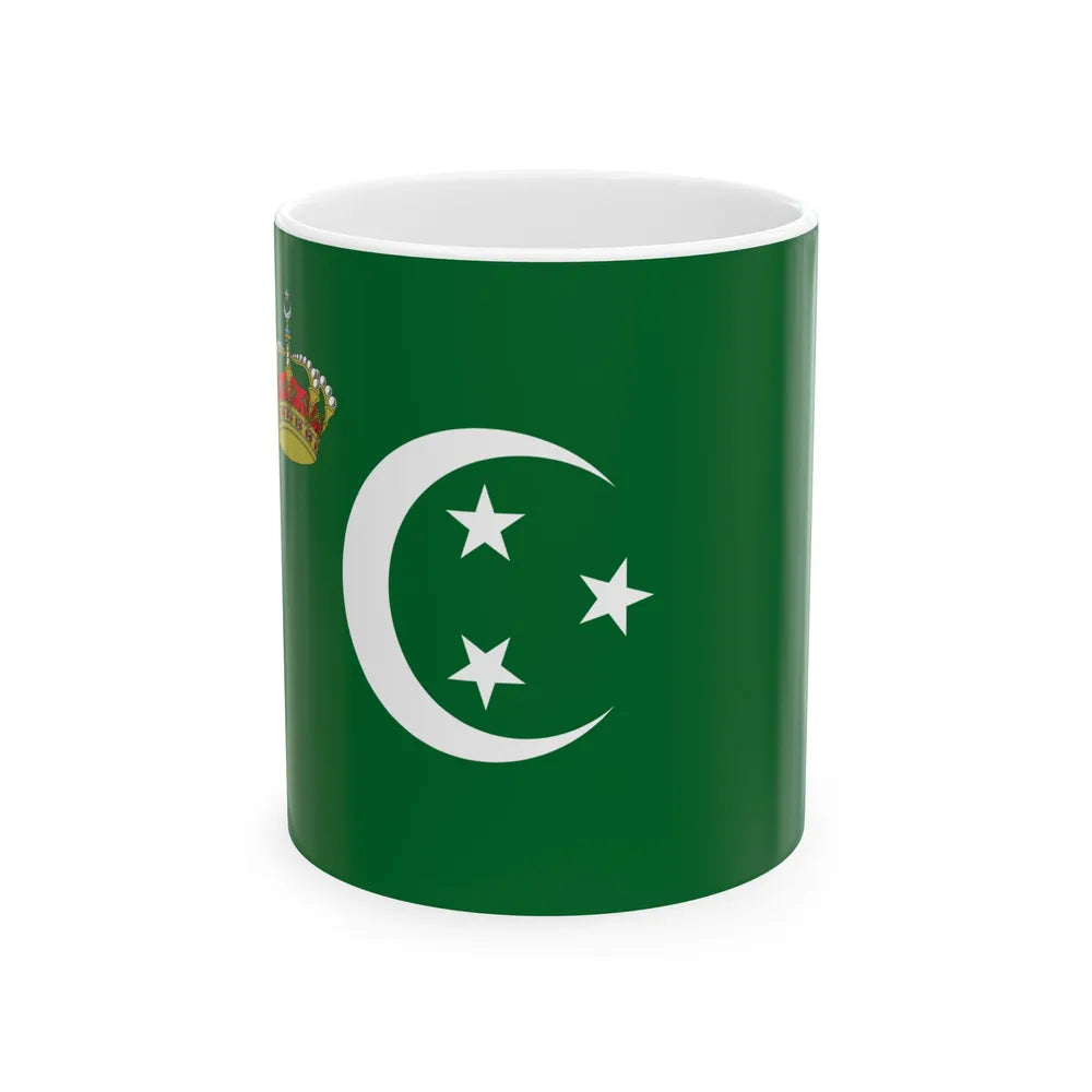 Royal Standard of Egypt on land (Egypt) White Coffee Mug 11oz - Go Mug Yourself