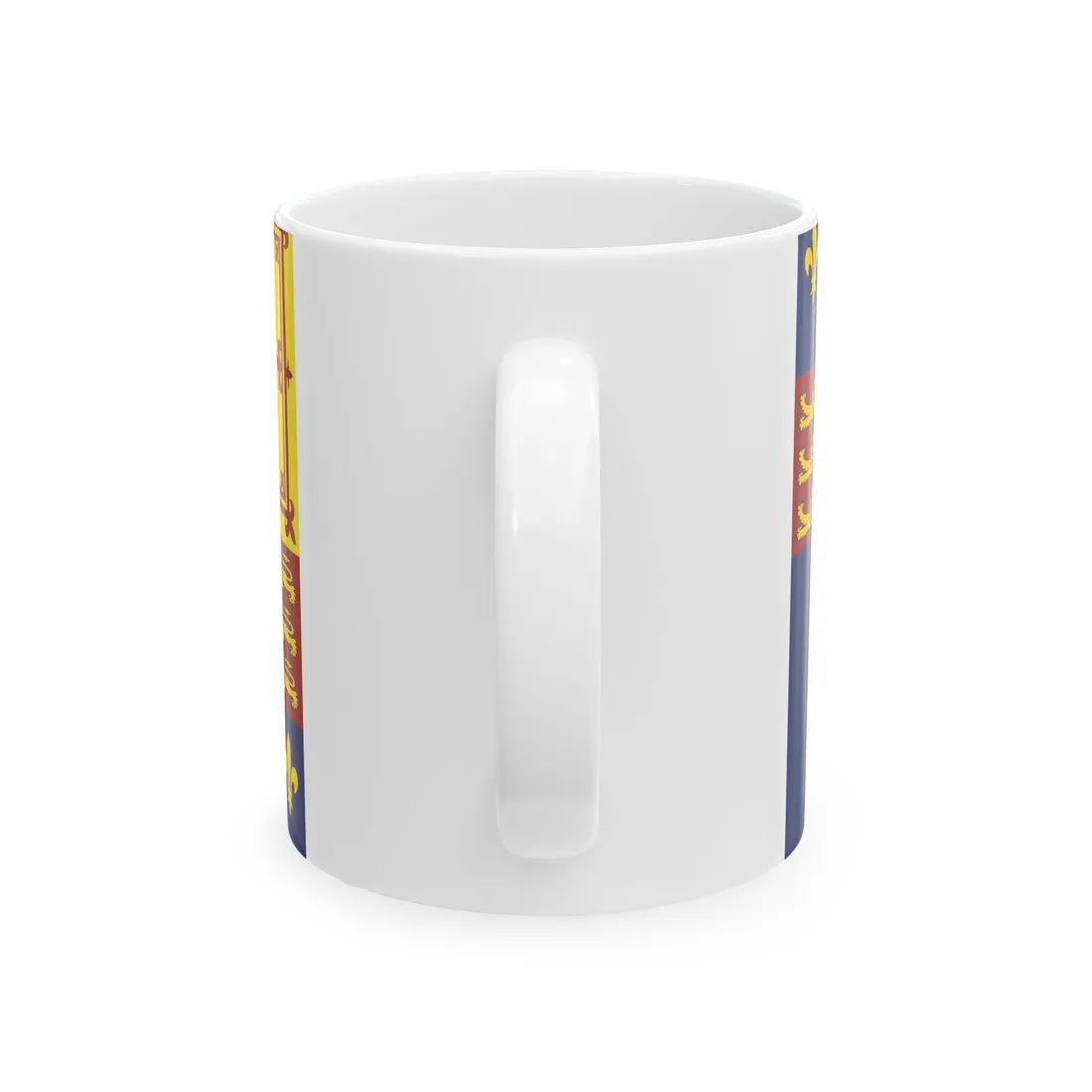 Royal Standard of England 1603-1649 (Ireland) White Coffee Mug - Go Mug Yourself