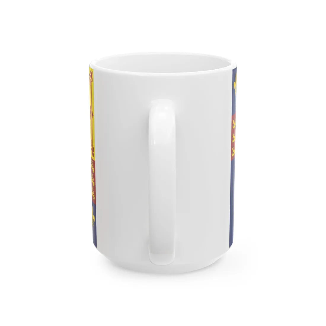 Royal Standard of England 1603-1649 (Ireland) White Coffee Mug - Go Mug Yourself