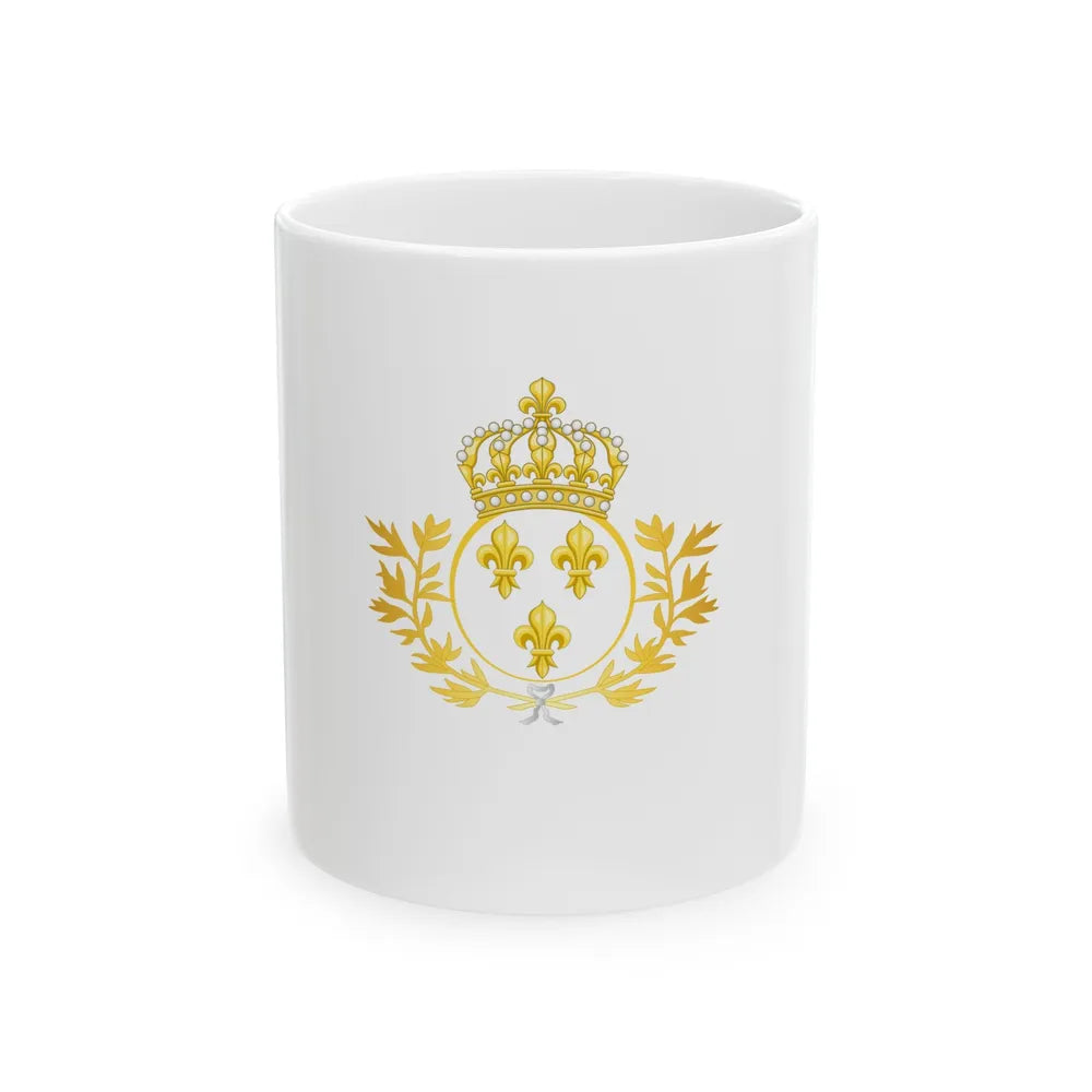 Royal Standard of France 1814-1830 - type 4 (France) White Coffee Mug 11oz - Go Mug Yourself