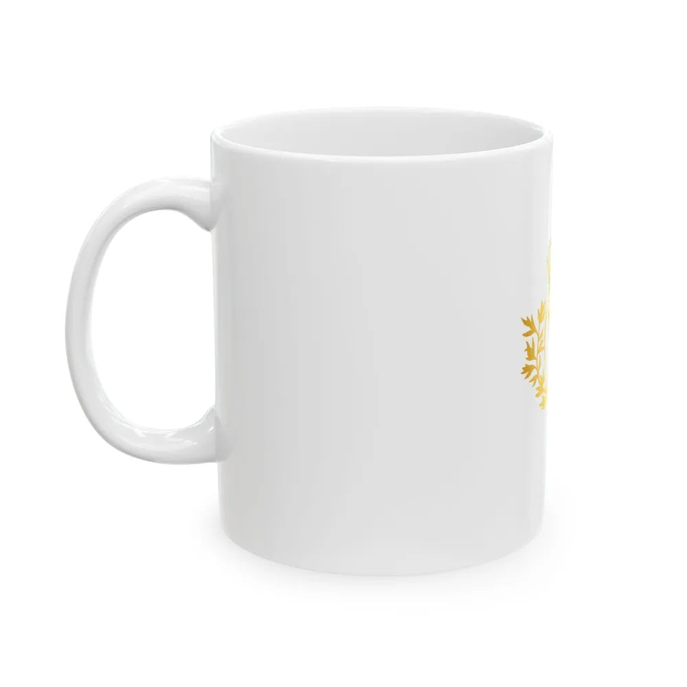 Royal Standard of France 1814-1830 - type 4 (France) White Coffee Mug - Go Mug Yourself