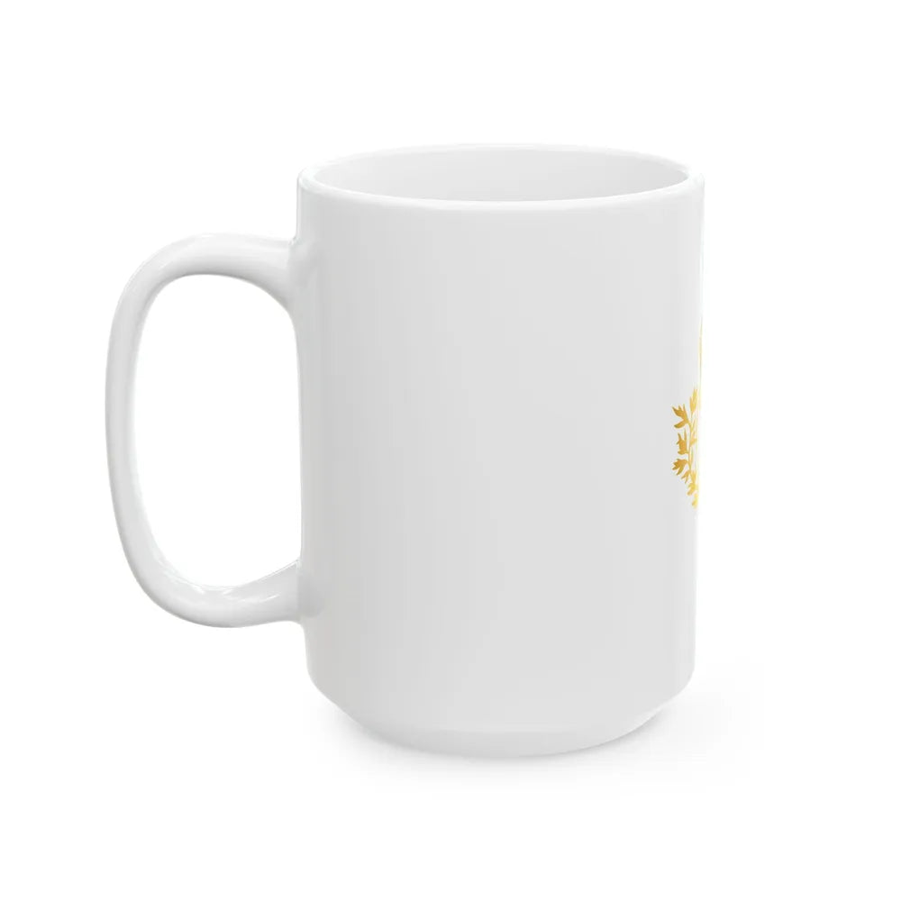 Royal Standard of France 1814-1830 - type 4 (France) White Coffee Mug - Go Mug Yourself