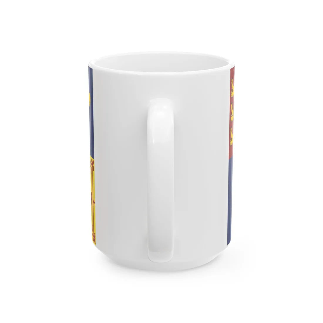 Royal Standard of Great Britain 1707-1714 (Ireland) White Coffee Mug - Go Mug Yourself
