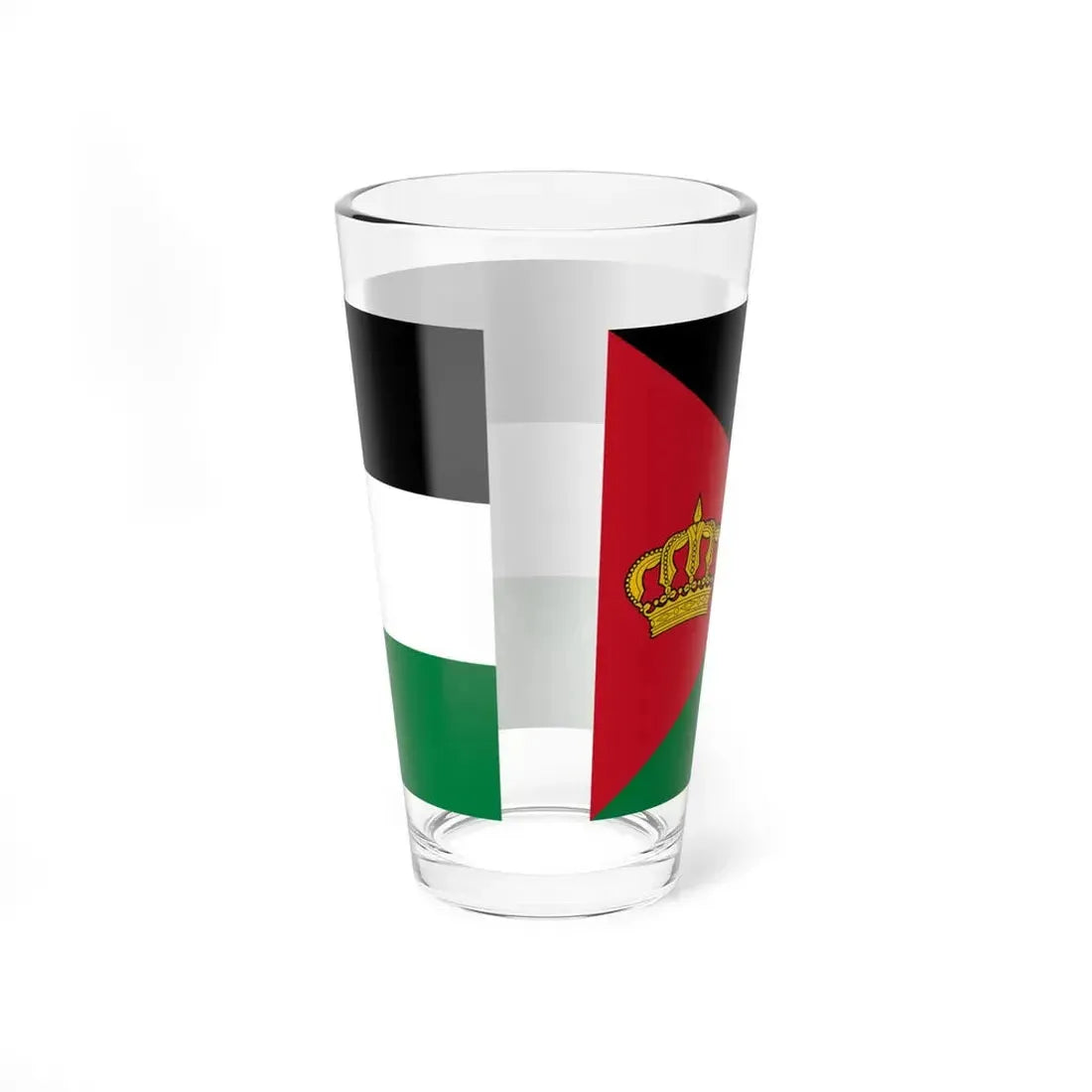 Royal Standard of Iraq 1930-1958 (Iraq) Pint Glass 16oz - Go Mug Yourself