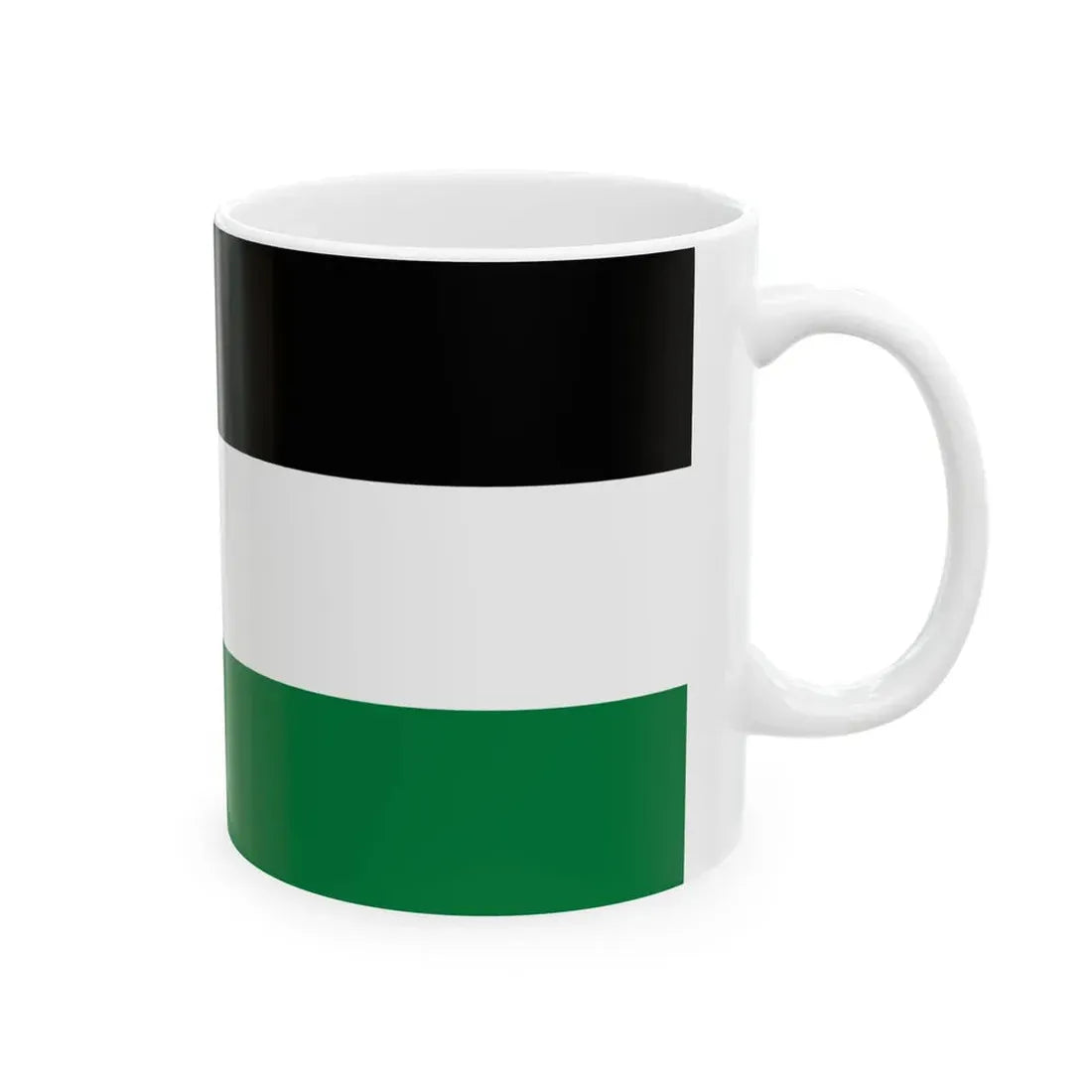 Royal Standard of Iraq 1930-1958 (Iraq) White Coffee Mug - Go Mug Yourself