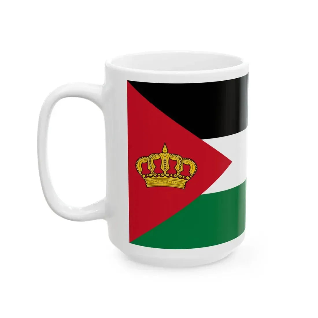 Royal Standard of Iraq 1930-1958 (Iraq) White Coffee Mug - Go Mug Yourself