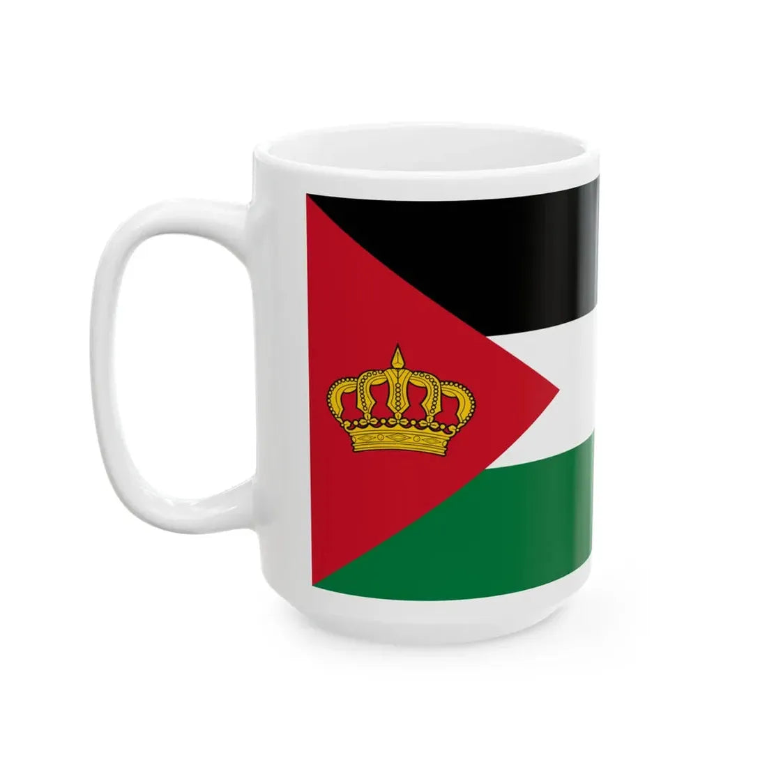 Royal Standard of Iraq 1930-1958 (Iraq) White Coffee Mug - Go Mug Yourself