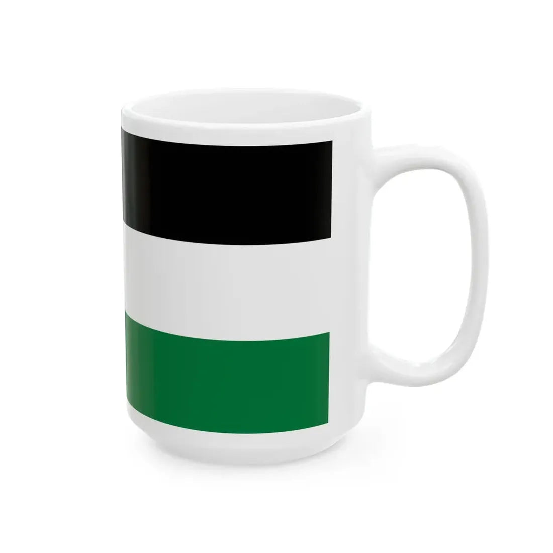 Royal Standard of Iraq 1930-1958 (Iraq) White Coffee Mug - Go Mug Yourself