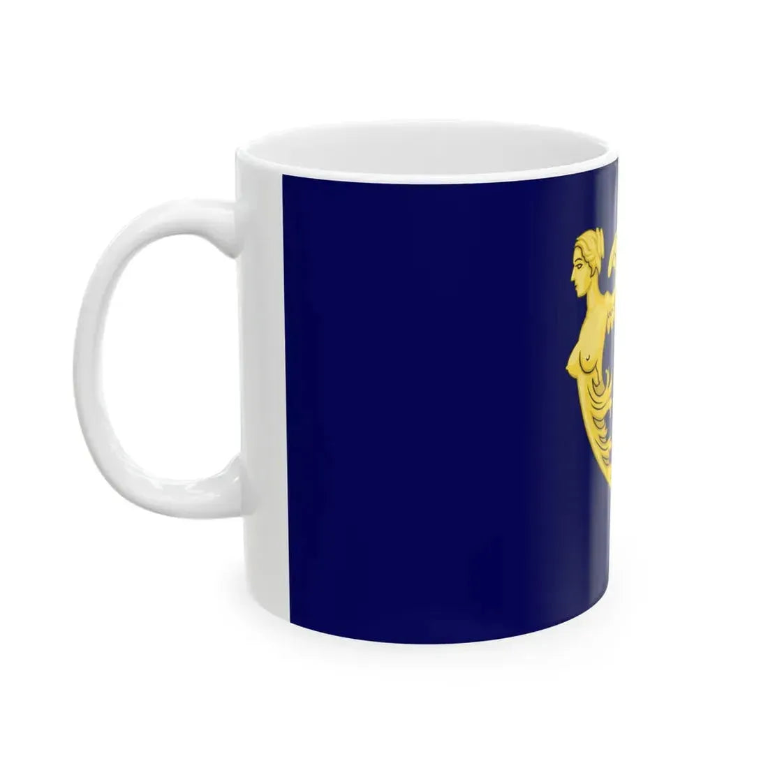 Royal Standard of Ireland 1542-1801 (Ireland) White Coffee Mug - Go Mug Yourself
