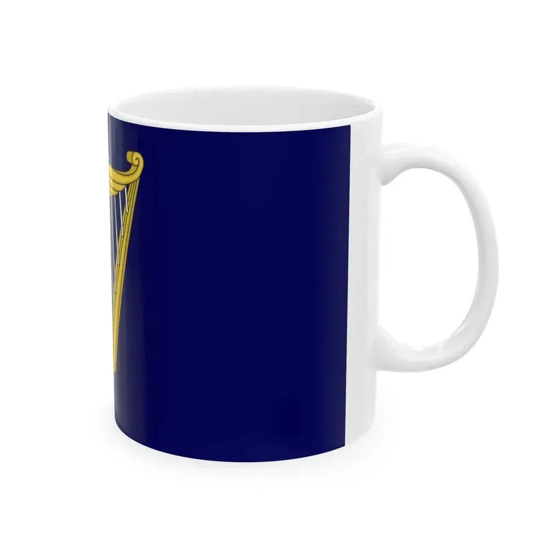 Royal Standard of Ireland 1542-1801 (Ireland) White Coffee Mug - Go Mug Yourself