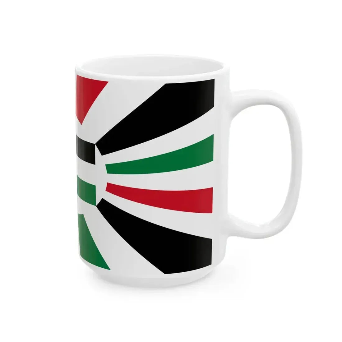 Royal Standard of Jordan Iraqi crown (Jordan) White Coffee Mug - Go Mug Yourself