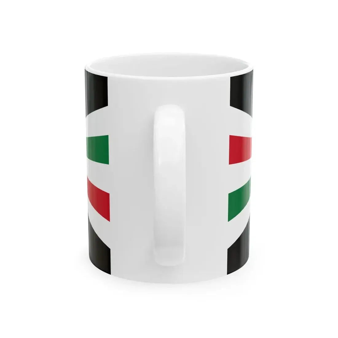 Royal standard of Jordan (Jordan) White Coffee Mug - Go Mug Yourself