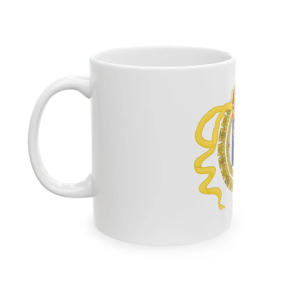Royal Standard of King Louis XIV (France) White Coffee Mug - Go Mug Yourself