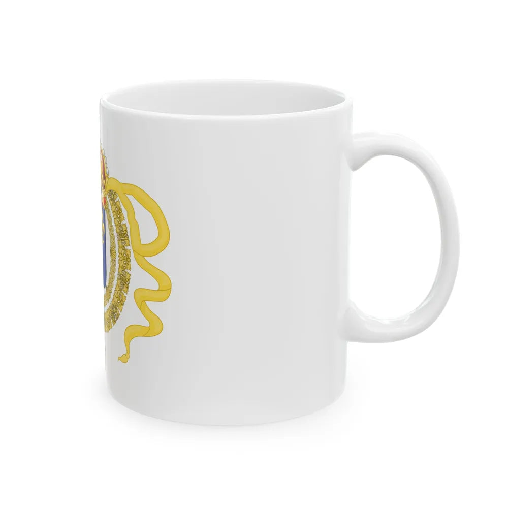 Royal Standard of King Louis XIV (France) White Coffee Mug - Go Mug Yourself