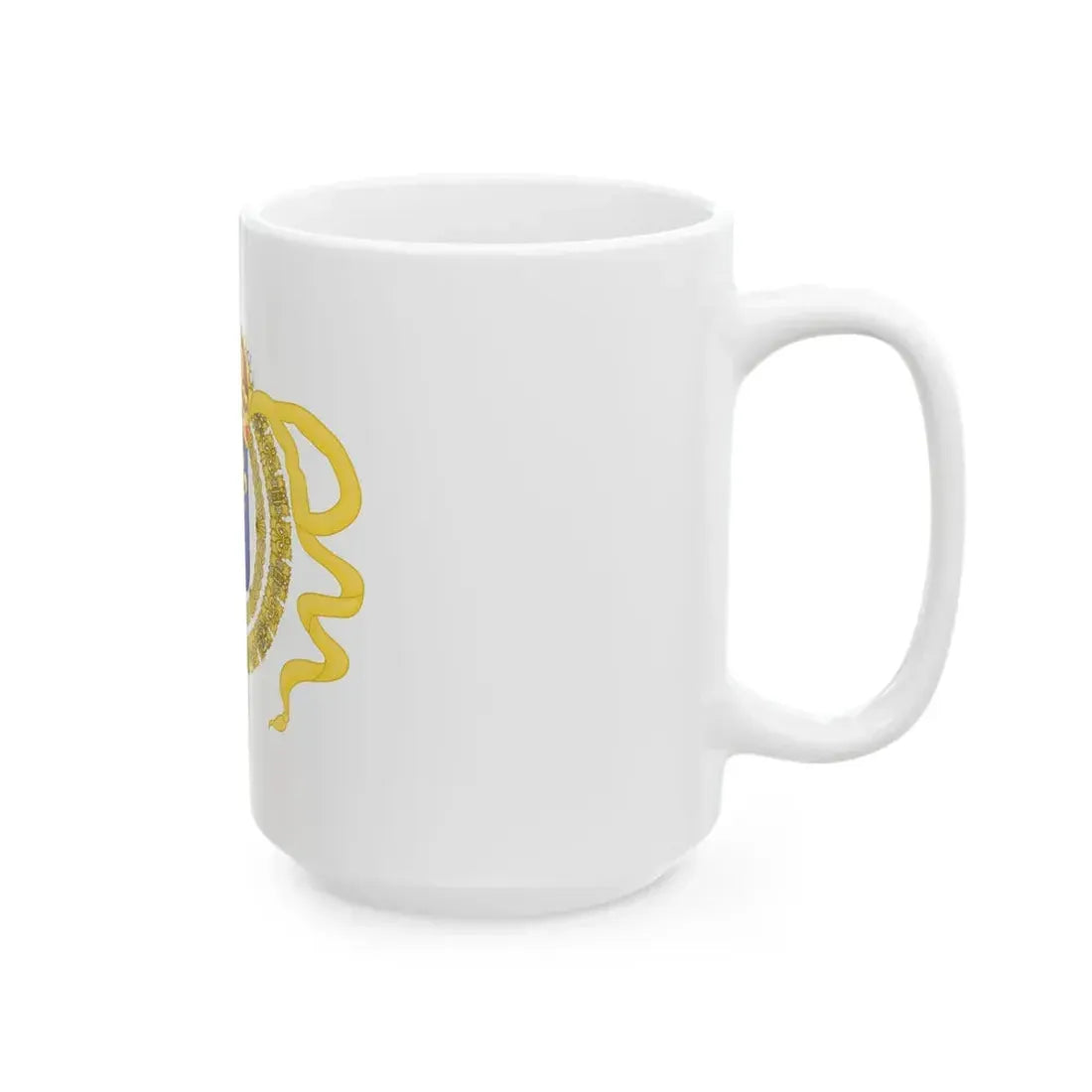 Royal Standard of King Louis XIV (France) White Coffee Mug - Go Mug Yourself