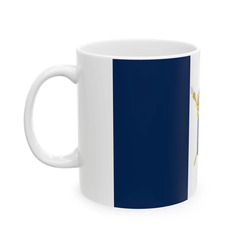 Royal Standard of Louis-Philippe I of France 1830-1848 (France) White Coffee Mug - Go Mug Yourself