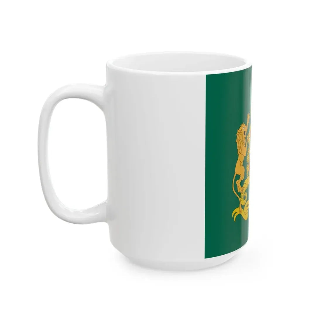 Royal standard of Morocco (Morocco) White Coffee Mug - Go Mug Yourself