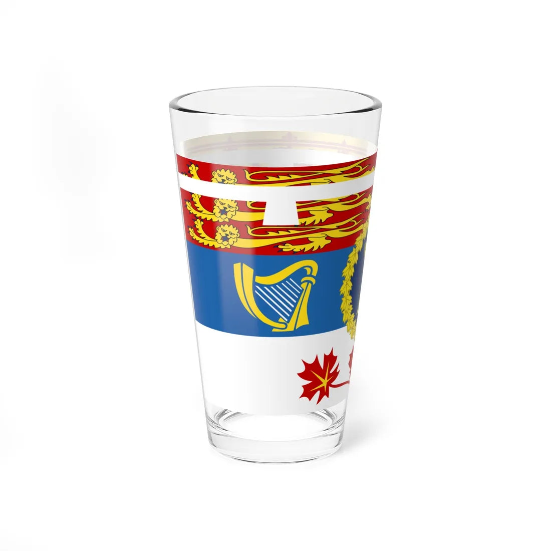 Royal Standard of Prince Andrew Duke of York in Canada (Canada) Pint Glass 16oz - Go Mug Yourself