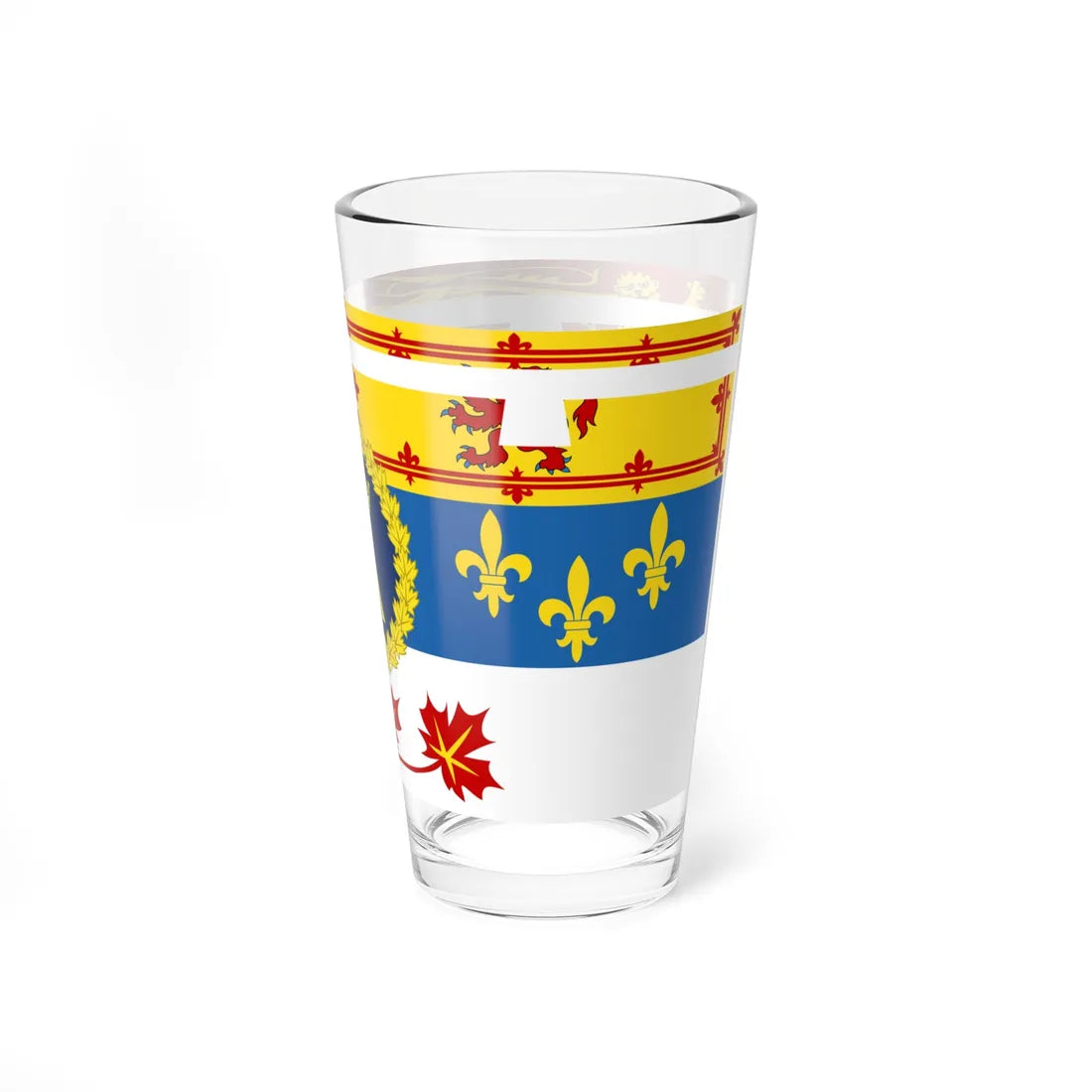 Royal Standard of Prince Andrew Duke of York in Canada (Canada) Pint Glass 16oz - Go Mug Yourself