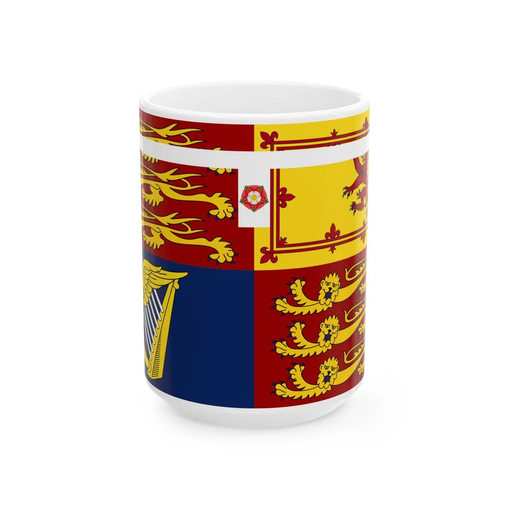 Royal Standard of Prince Edward Duke of Edinburgh (Canada) White Coffee Mug 15oz - Go Mug Yourself