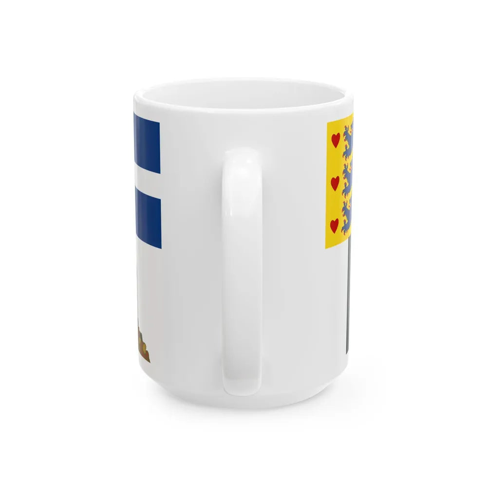 Royal Standard of Prince Philip 1952-2021 (Canada) White Coffee Mug - Go Mug Yourself