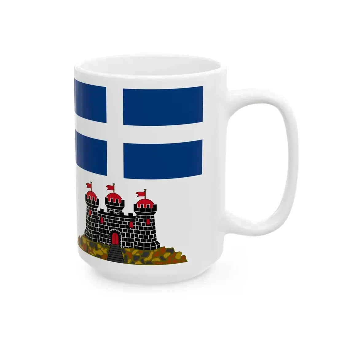 Royal Standard of Prince Philip 1952-2021 (Canada) White Coffee Mug - Go Mug Yourself
