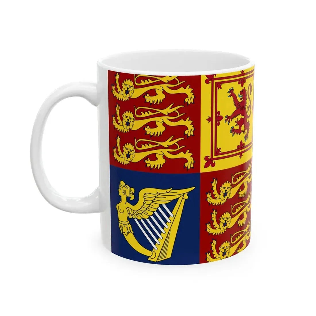 Royal Standard of Queen Elizabeth The Queen Mother (Australia) White Coffee Mug - Go Mug Yourself
