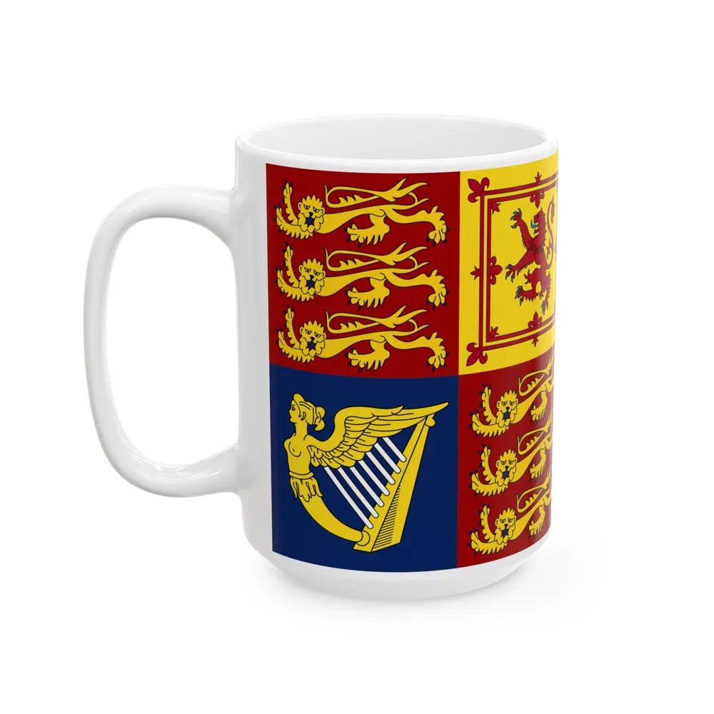 Royal Standard of Queen Elizabeth The Queen Mother (Canada) White Coffee Mug - Go Mug Yourself