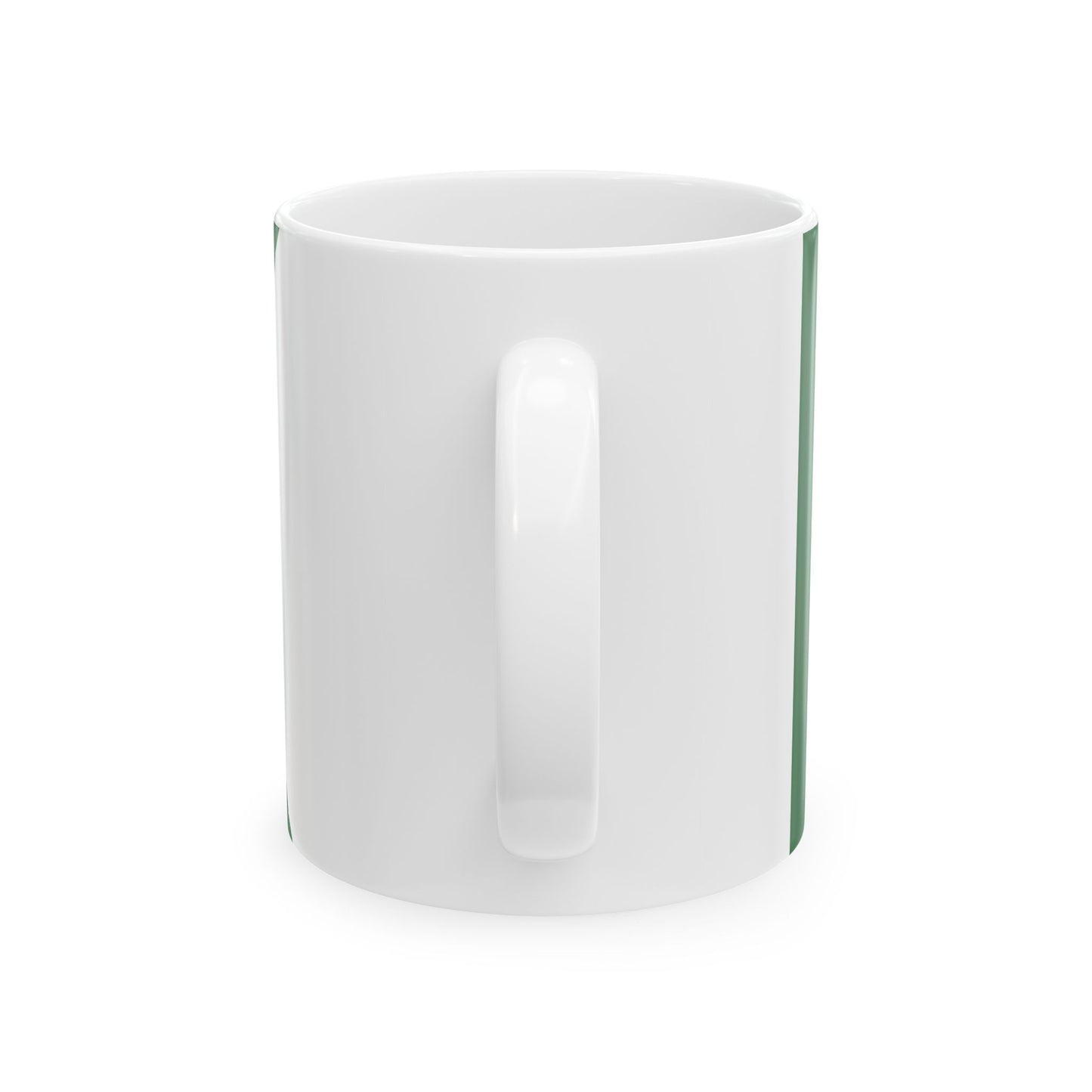 Royal Standard of The Crown Prince of Egypton Land (Egypt) White Coffee Mug-Go Mug Yourself