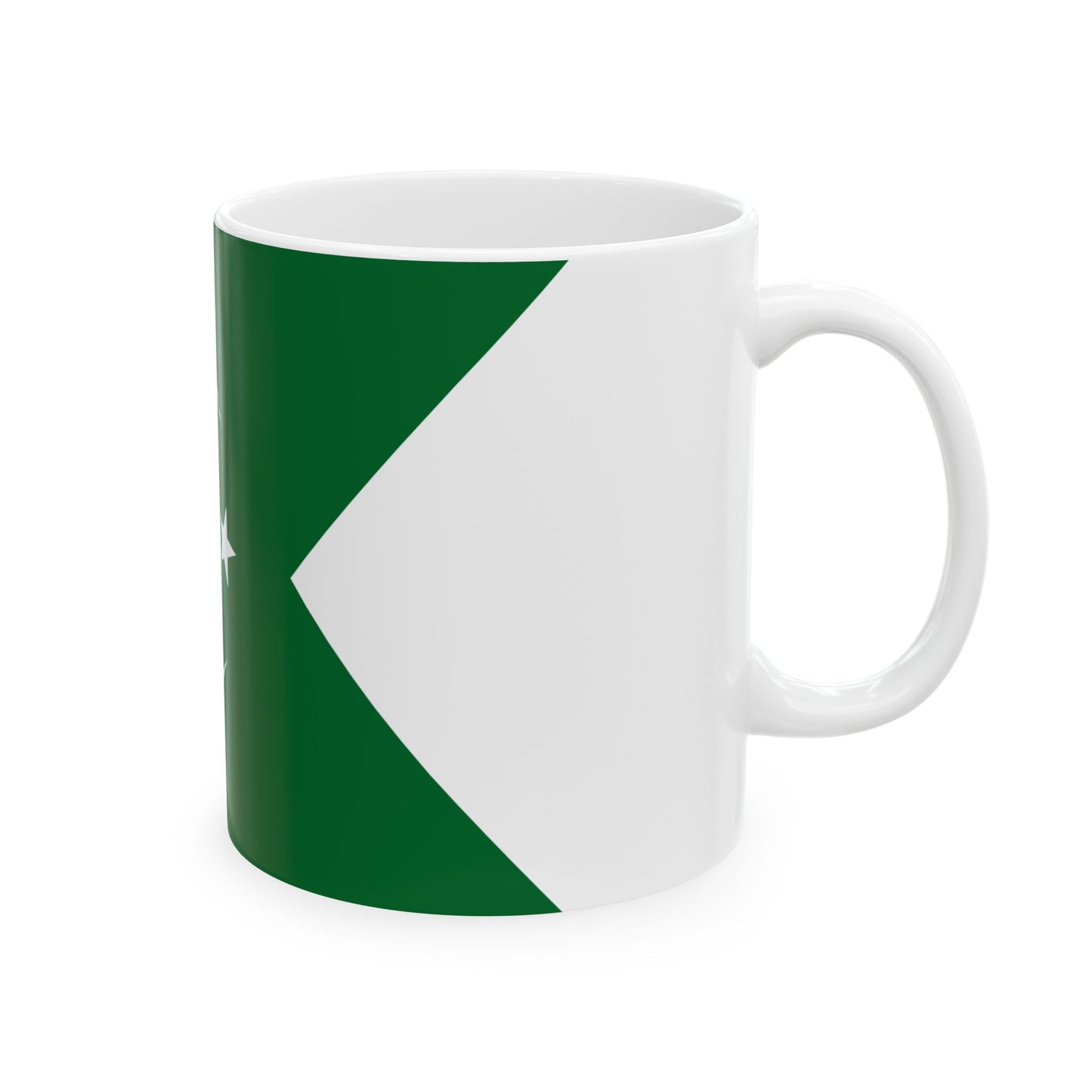 Royal Standard of The Crown Prince of Egypton Land (Egypt) White Coffee Mug-Go Mug Yourself