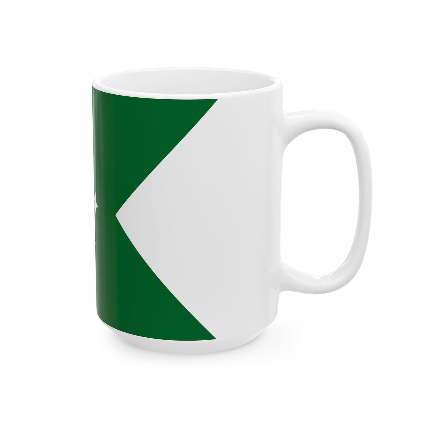 Royal Standard of The Crown Prince of Egypton Land (Egypt) White Coffee Mug-Go Mug Yourself