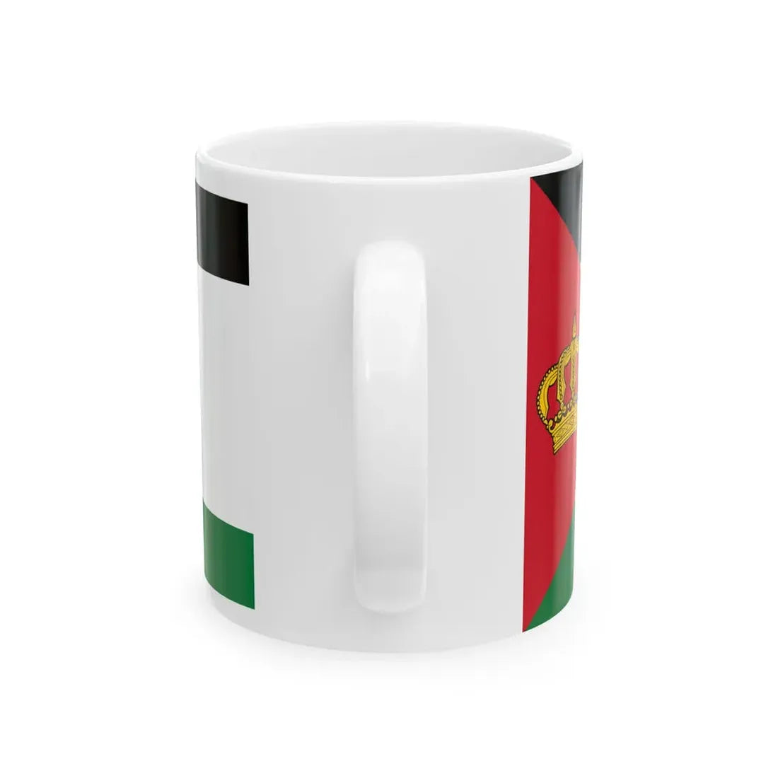 Royal Standard of the Crown Prince of Iraq 1930-1958 (Iraq) White Coffee Mug - Go Mug Yourself