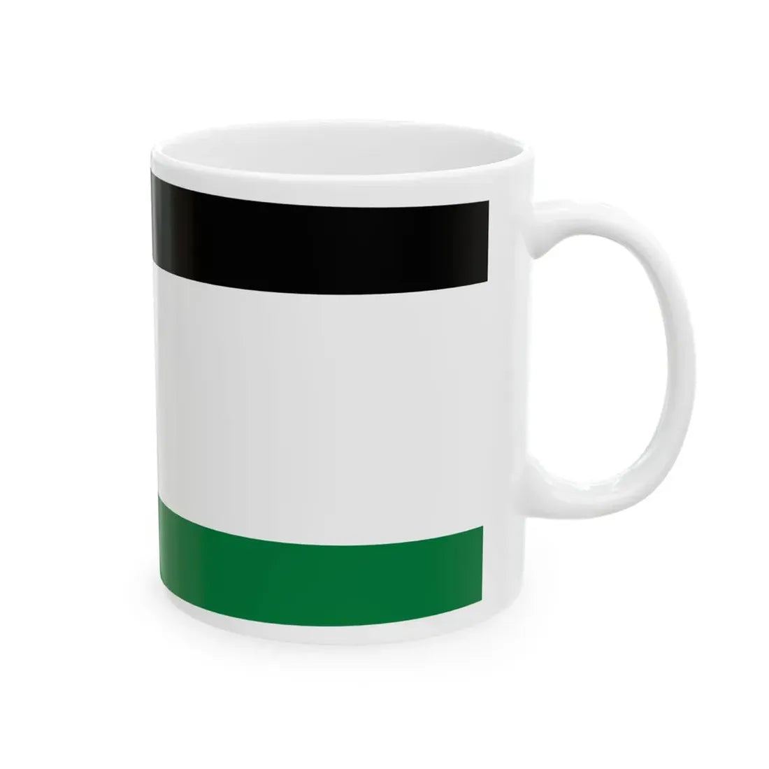 Royal Standard of the Crown Prince of Iraq 1930-1958 (Iraq) White Coffee Mug - Go Mug Yourself