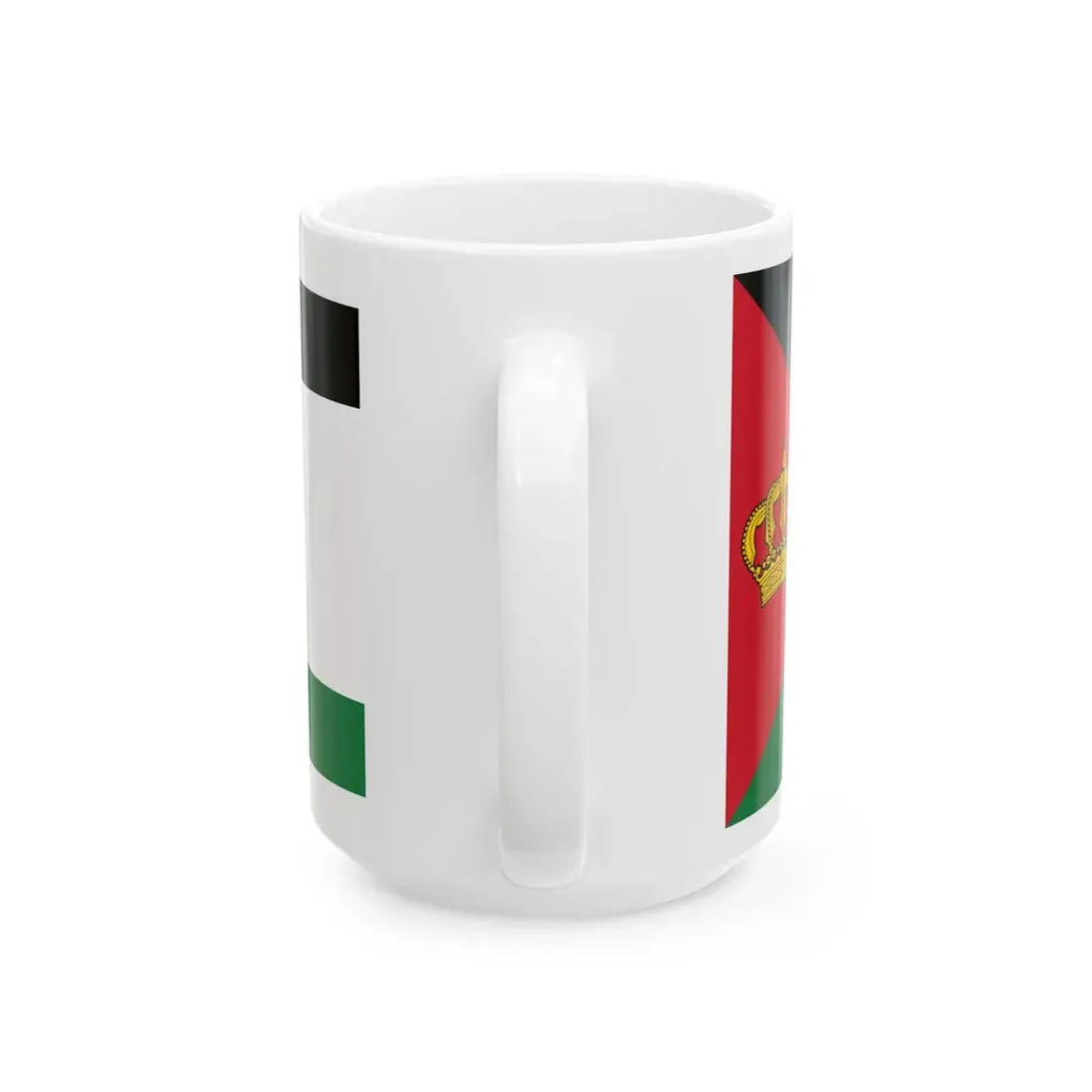 Royal Standard of the Crown Prince of Iraq 1930-1958 (Iraq) White Coffee Mug - Go Mug Yourself