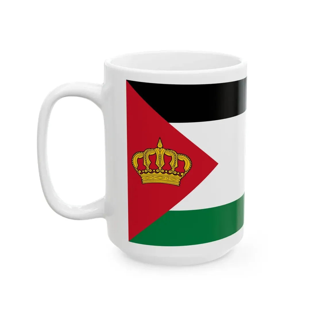 Royal Standard of the Crown Prince of Iraq 1930-1958 (Iraq) White Coffee Mug - Go Mug Yourself