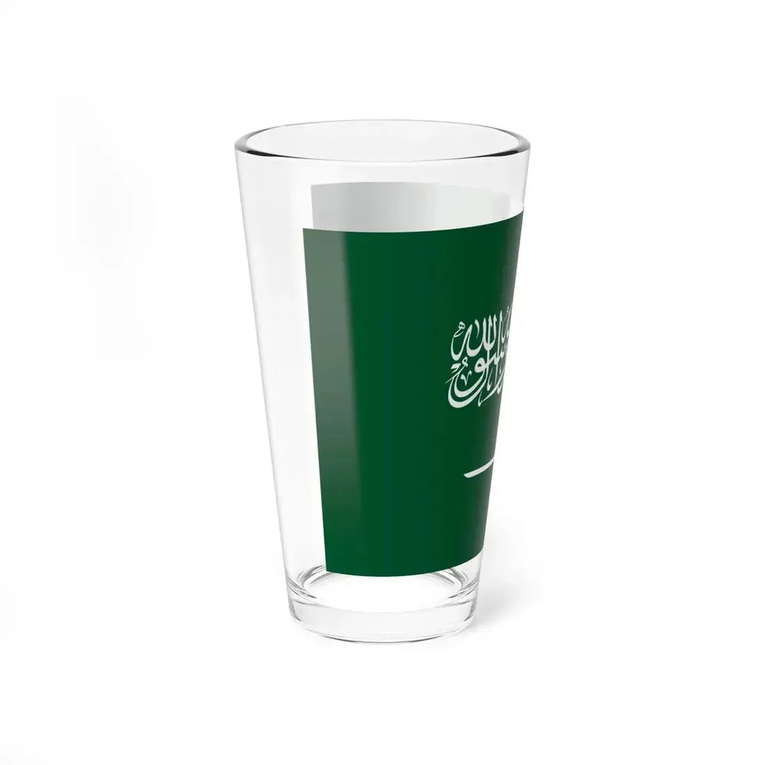 Royal Standard of the Crown Prince of Saudi Arabia (Saudi Arabia) Pint Glass 16oz - Go Mug Yourself
