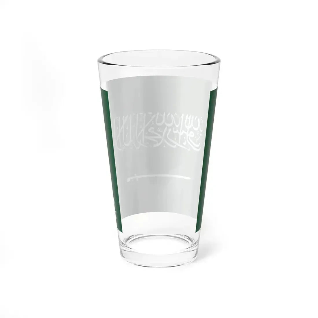 Royal Standard of the Crown Prince of Saudi Arabia (Saudi Arabia) Pint Glass 16oz - Go Mug Yourself