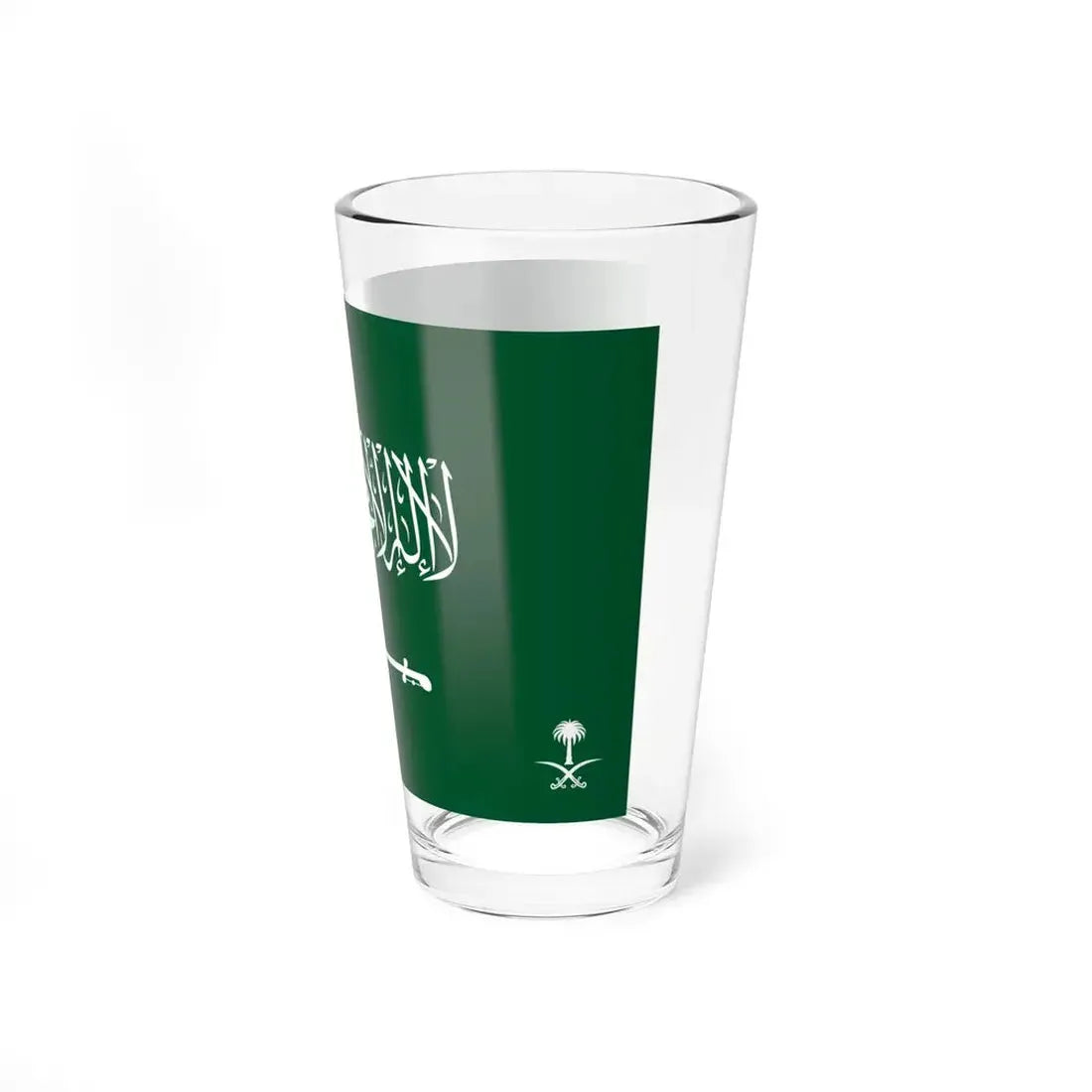 Royal Standard of the Crown Prince of Saudi Arabia (Saudi Arabia) Pint Glass 16oz - Go Mug Yourself