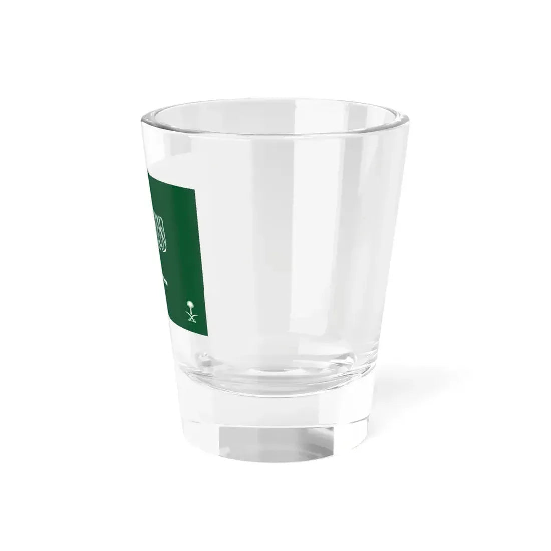 Royal Standard of the Crown Prince of Saudi Arabia (Saudi Arabia) Shot Glass 1.5oz - Go Mug Yourself