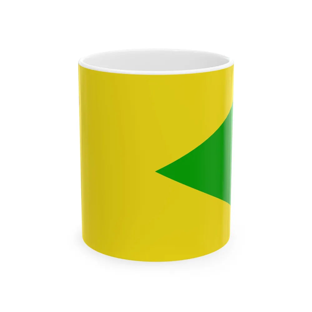 Royal Standard of the Gahara Grandchild of the Sultan of Brunei (Brunei) White Coffee Mug 11oz - Go Mug Yourself