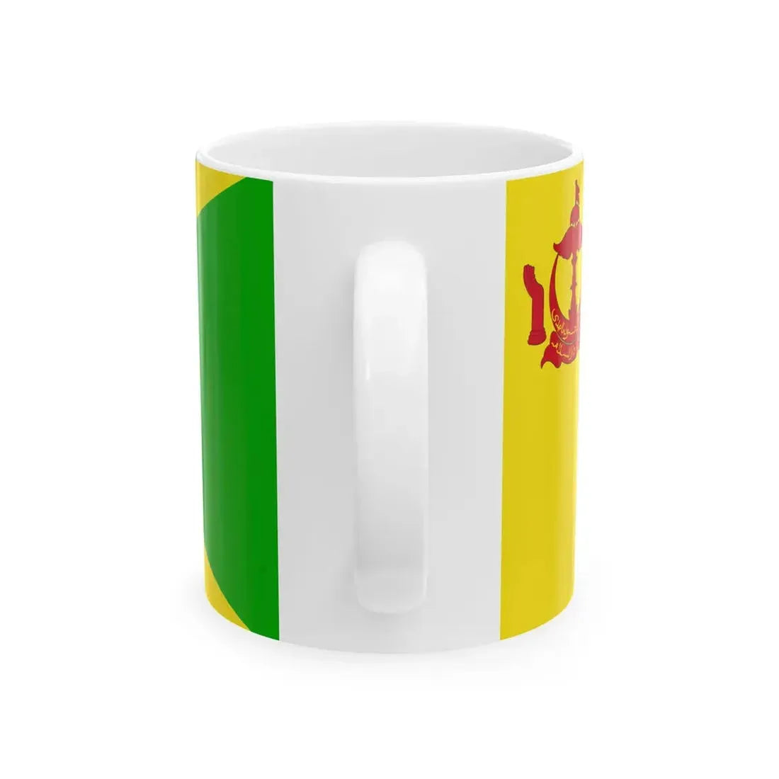 Royal Standard of the Gahara Grandchild of the Sultan of Brunei (Brunei) White Coffee Mug - Go Mug Yourself