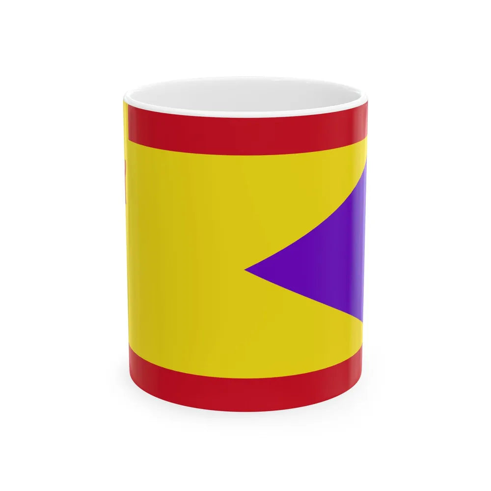 Royal Standard of the Great-Grandchild of the Sultan of Brunei (Brunei) White Coffee Mug 11oz - Go Mug Yourself