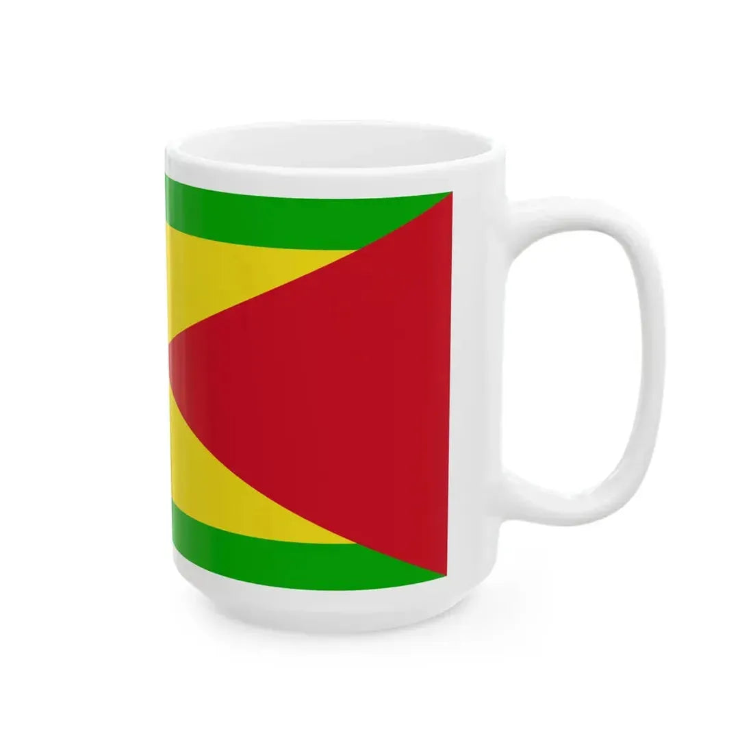 Royal Standard of the Great-Great-Grandchild of the Sultan of Brunei (Brunei) White Coffee Mug - Go Mug Yourself